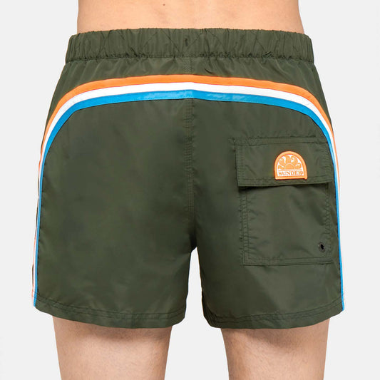 farbe:Khaki | Short-Button 13 Inch