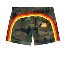 Short Camounflage Vintage deep forest