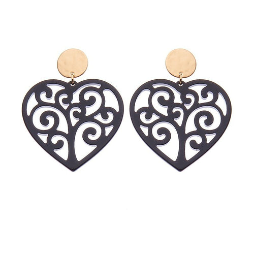 Ohrringe  Black Vibes Heart