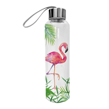 Trinkglasflasche "Flamingo"