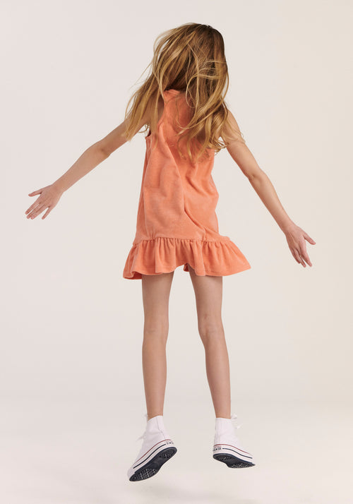 Dress Frottee Rome coral