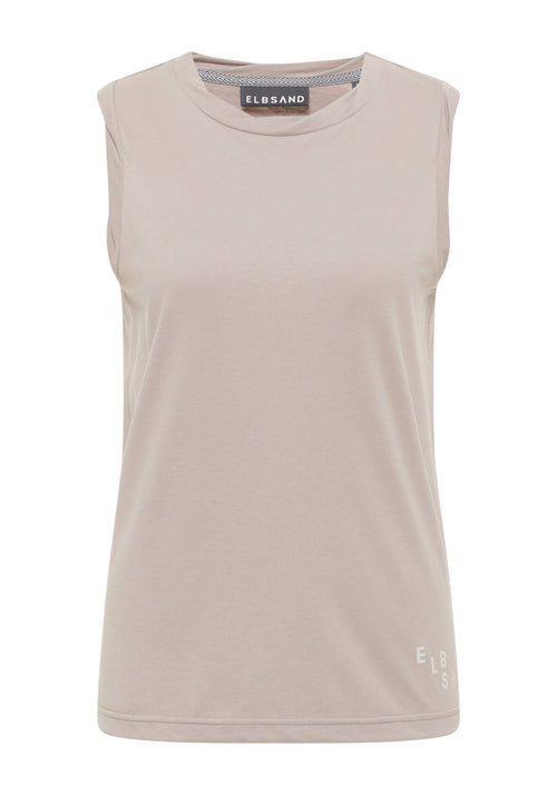 Elbsand Tank Shirt "Meevia" taupe