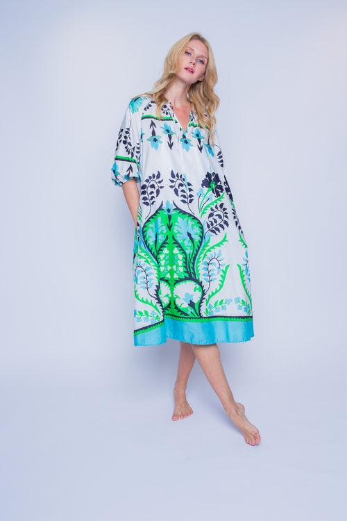Tunika Dress "Turquoise Summer"