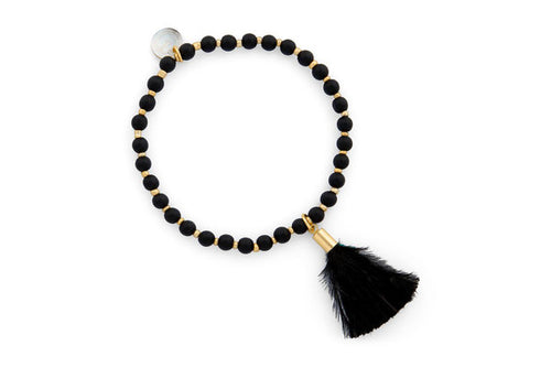farbe:Schwarz | Armband Marabu