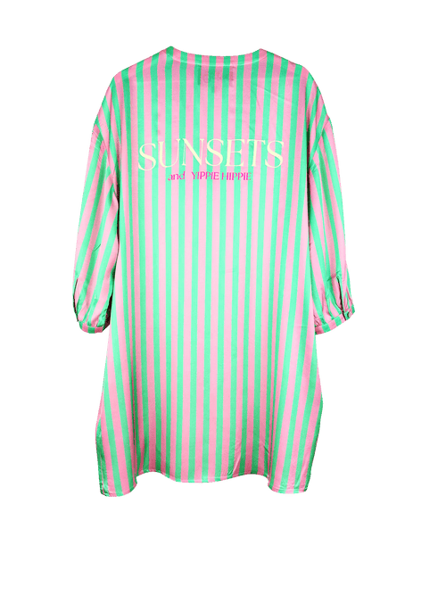 Dress "Stripes Sunset"