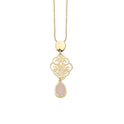 farbe:Pink | Kette Tiny Arabesque