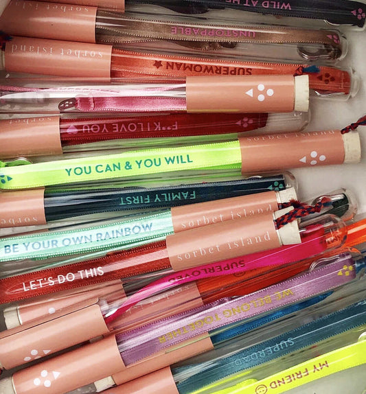 Sorbet Satin Bracelets Summer 21 you can and you will