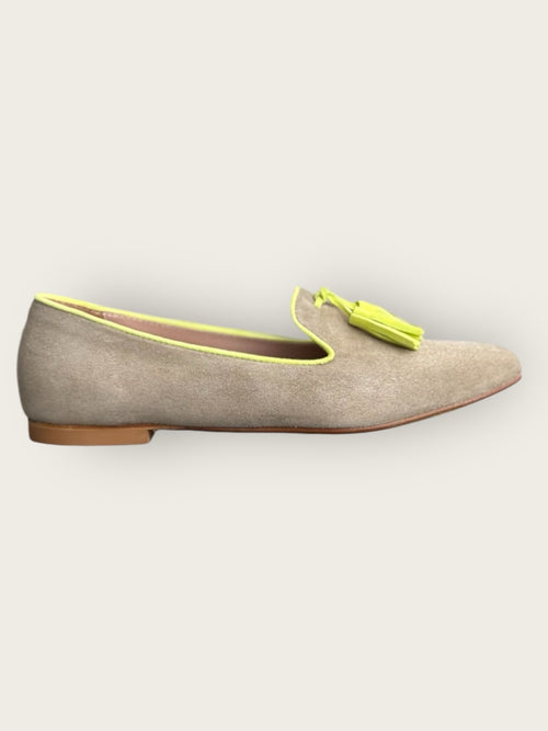 Tassel Loafer Fumo/Lime