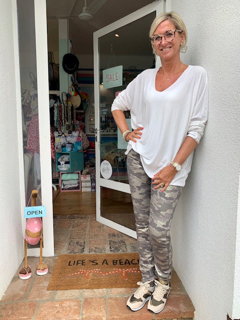 farbe:M | Strechjean Shiny Jungle