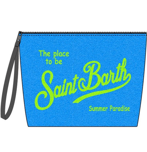 Aline Pochette Sponge Frottee türkis/green