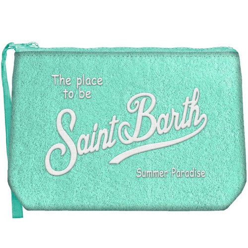 Aline Pochette Sponge Terry aqua