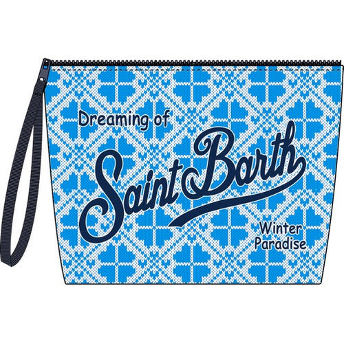 Aline Pochette Winter Neopren Love Mountains blue