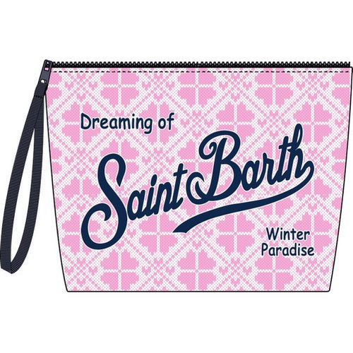 Aline Pochette Winter Neopren Love Mountains pink