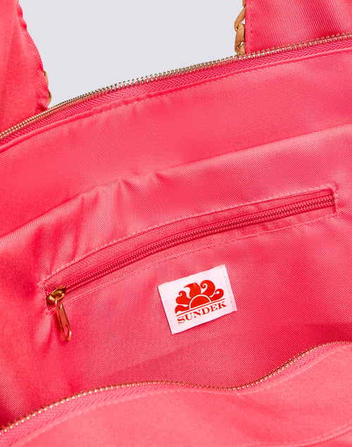 Sundek Maxi" Leire Straw Bag"