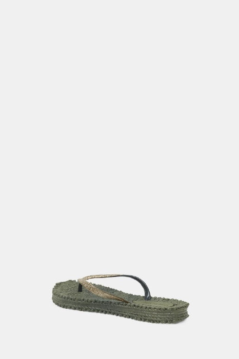 Ilse Jacobsen Flip Flops Glitter army