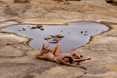 Badeanzug Geometric Play