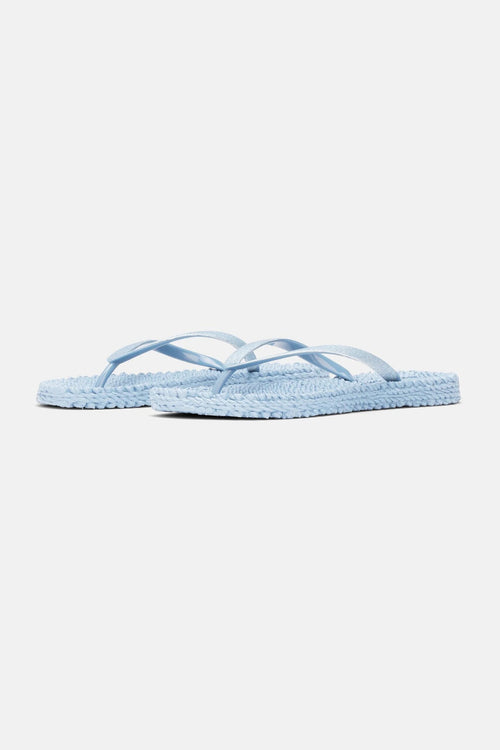 Ilse Jacobsen Flip Flops Glitter Blue Bell/light blue