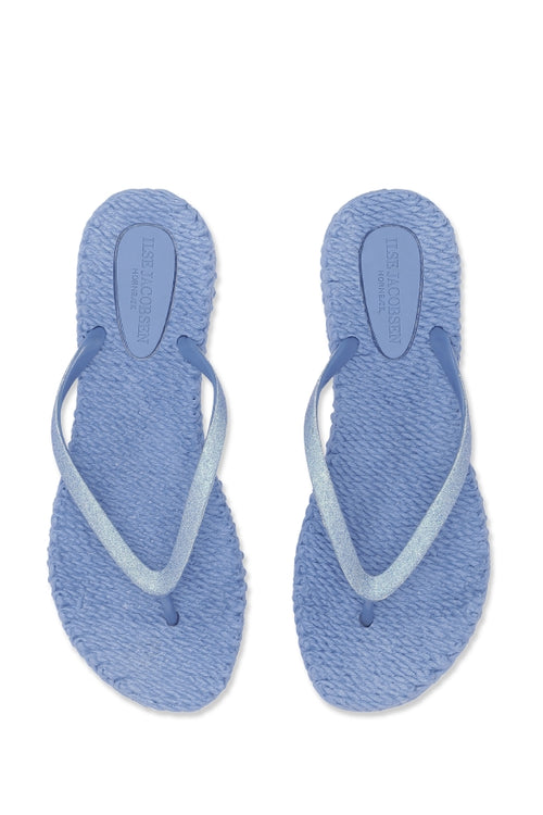 Ilse Jacobsen Flip Flops Glitter jeansblau/light regatta