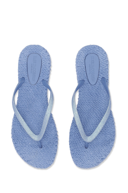 Ilse Jacobsen Flip Flops Glitter jeansblau/light regatta