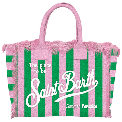 Tasche Colette Canvas Small Tina Stripe soft pink/green