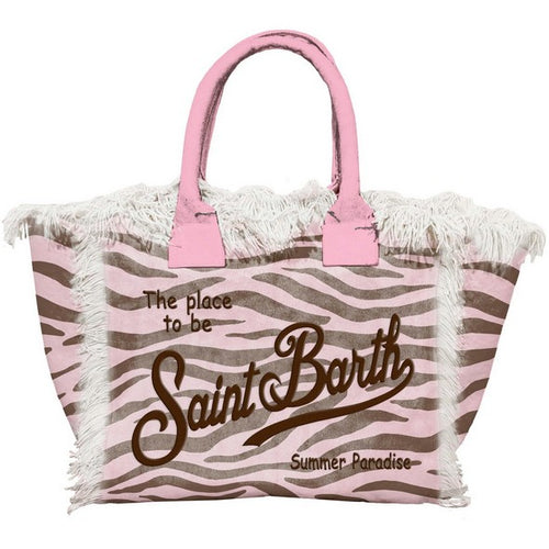 Tasche Colette Canvas Small Bag "Zebra" soft pink/brauh