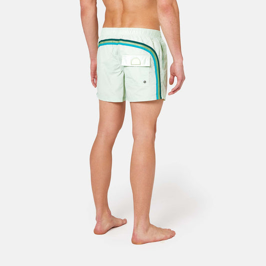 Short  medium 14 inch shy green