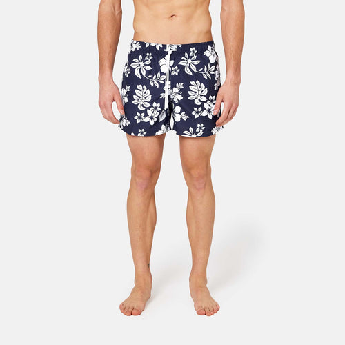 Short  medium 14 inch Hawai navy