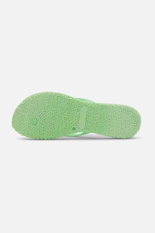 Ilse Jacobsen Flip Flops Glitter bright green