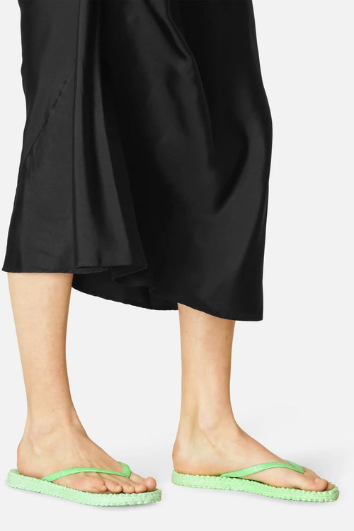 Ilse Jacobsen Flip Flops Glitter bright green