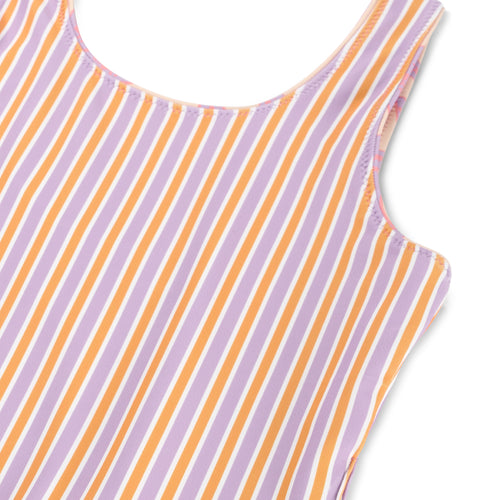 Girls Badeanzug reversible Striped Starfish