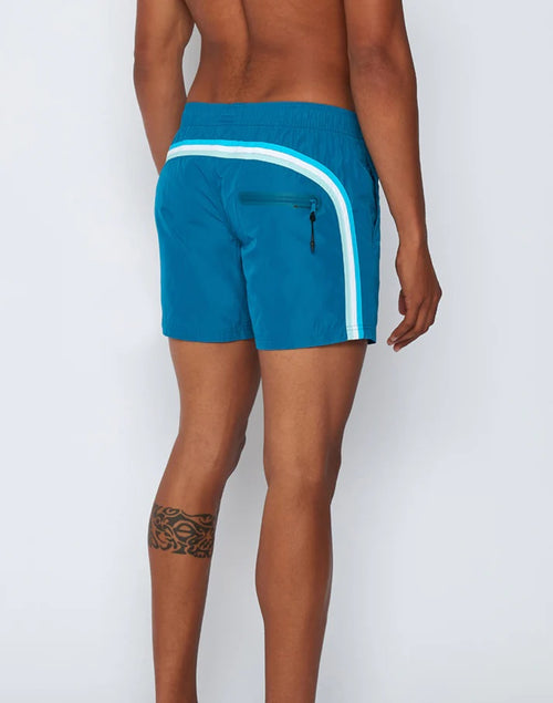 Short medium 14 inch Heatpocket dusty blue