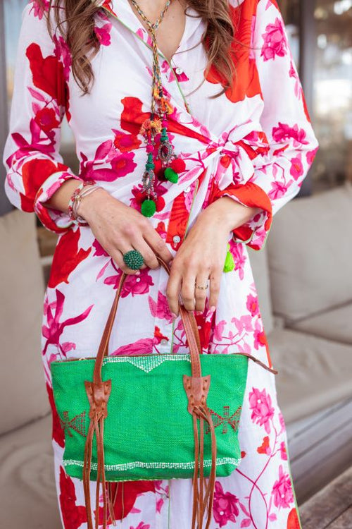 Hemdblusen Dress "Roseflowers"