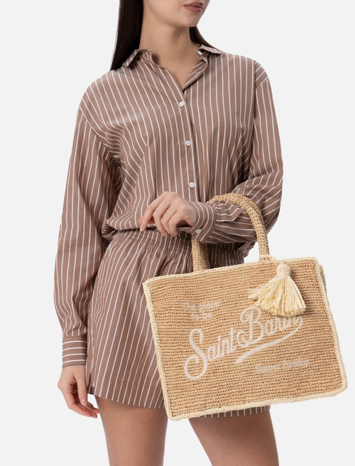 Colette Small Bag "Raffia" beige