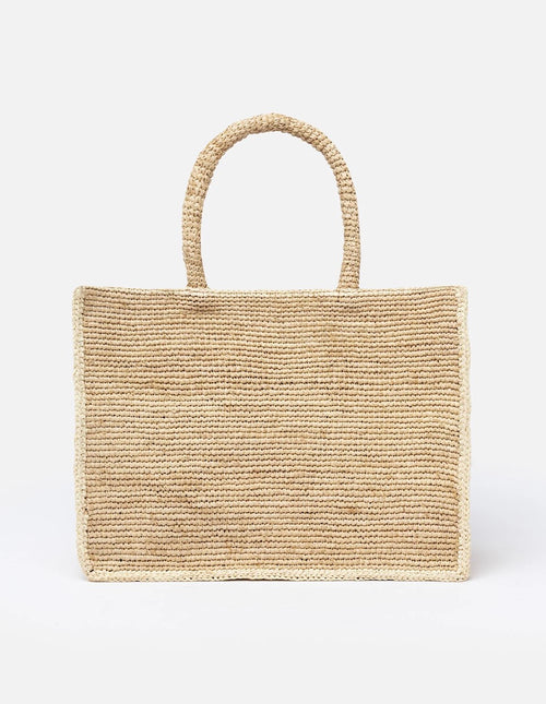 Colette Small Bag "Raffia" beige