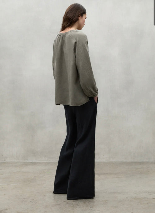 Ecoalf Laialf Leinenbluse grau