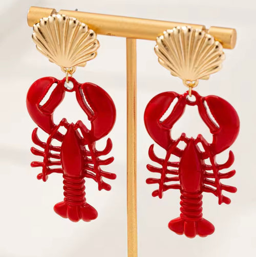 Ohrstecker "Lobsterlove"