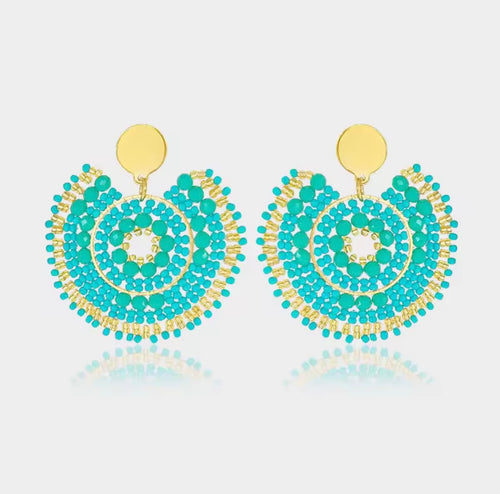 Ohrstecker Beads "Turquoise Addict" 3