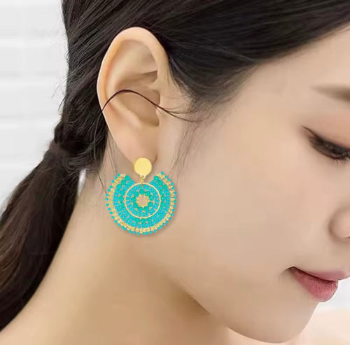 Ohrstecker Beads "Turquoise Addict" 3