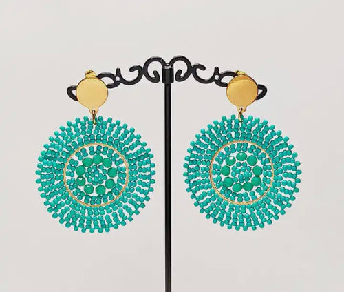 Ohrstecker Beads "Turquoise Addict"