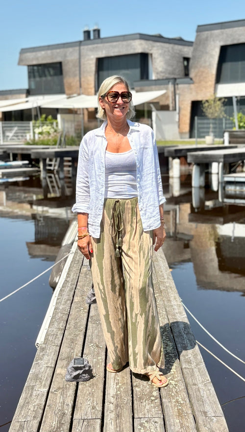 Hose "Bayan" Stripes khaki