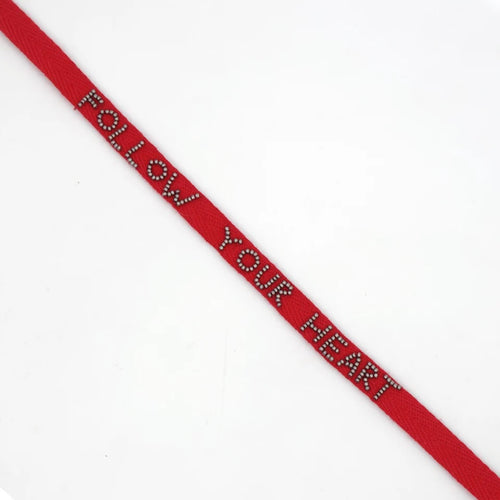 Armband Perle Follow your heart