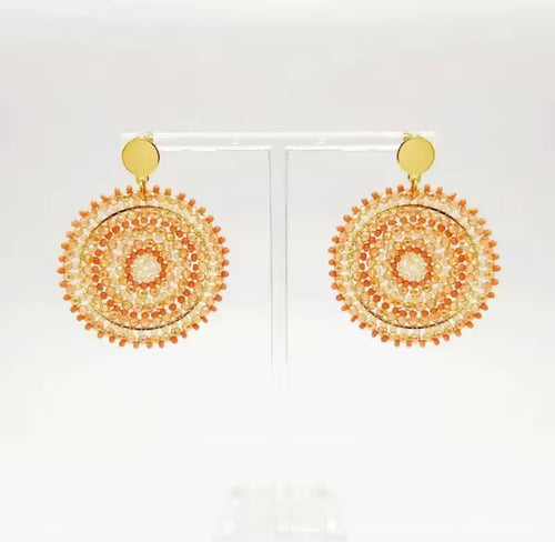 Ohrstecker Beads "Nude Love"