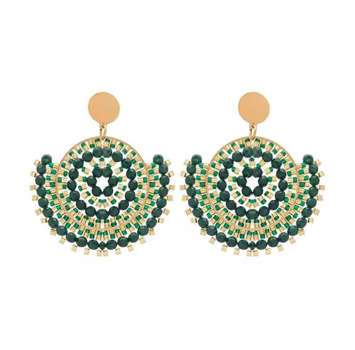 Ohrstecker Beads " Forest"