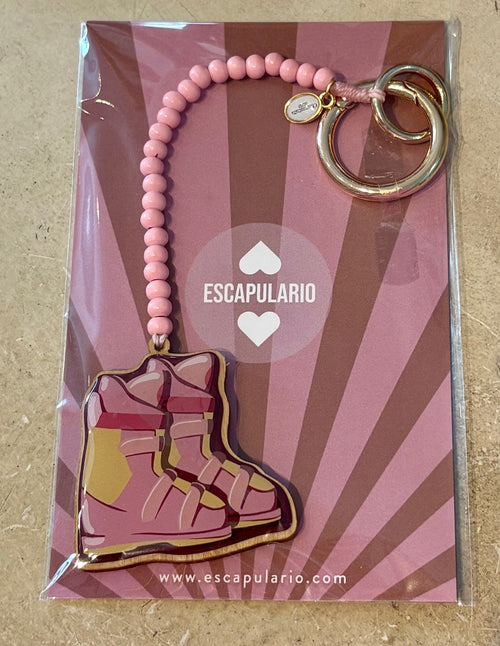 Taschen Anhänger "Skischuh"