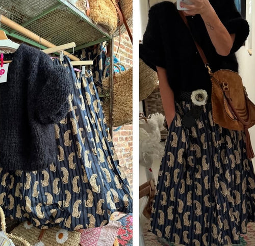 Ballon Rock "Tiger" grau