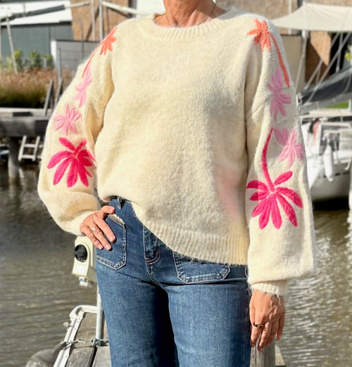 Strickpullover "Palmtree"