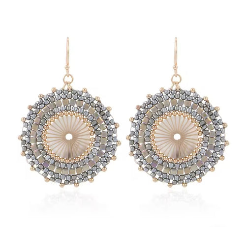 Ohrhänger Beads "Silver Queen"