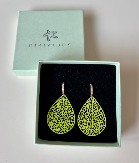 Creole "Filigran Beauty" Lime