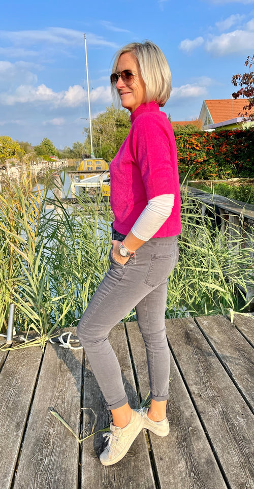 Stretch Jean Joggingstyle grey