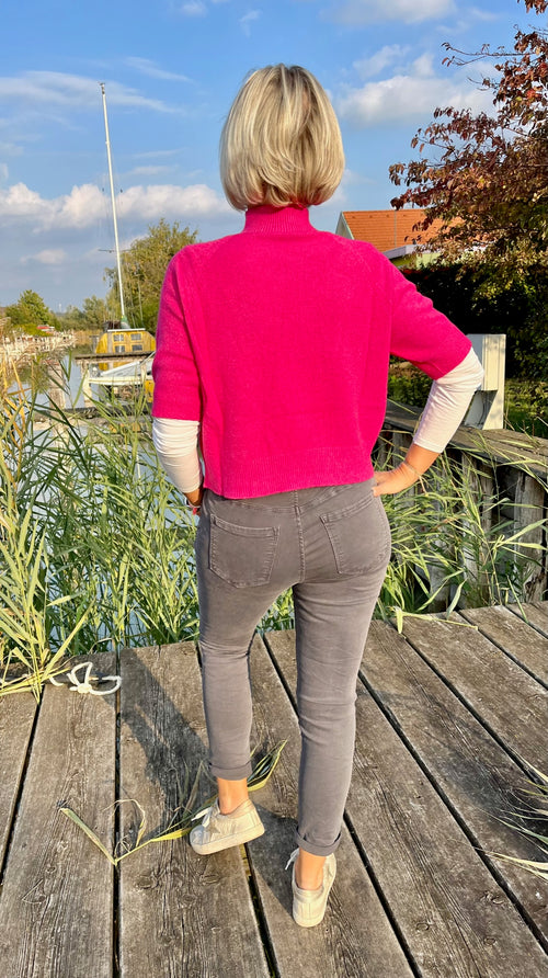 Stretch Jean Joggingstyle grey